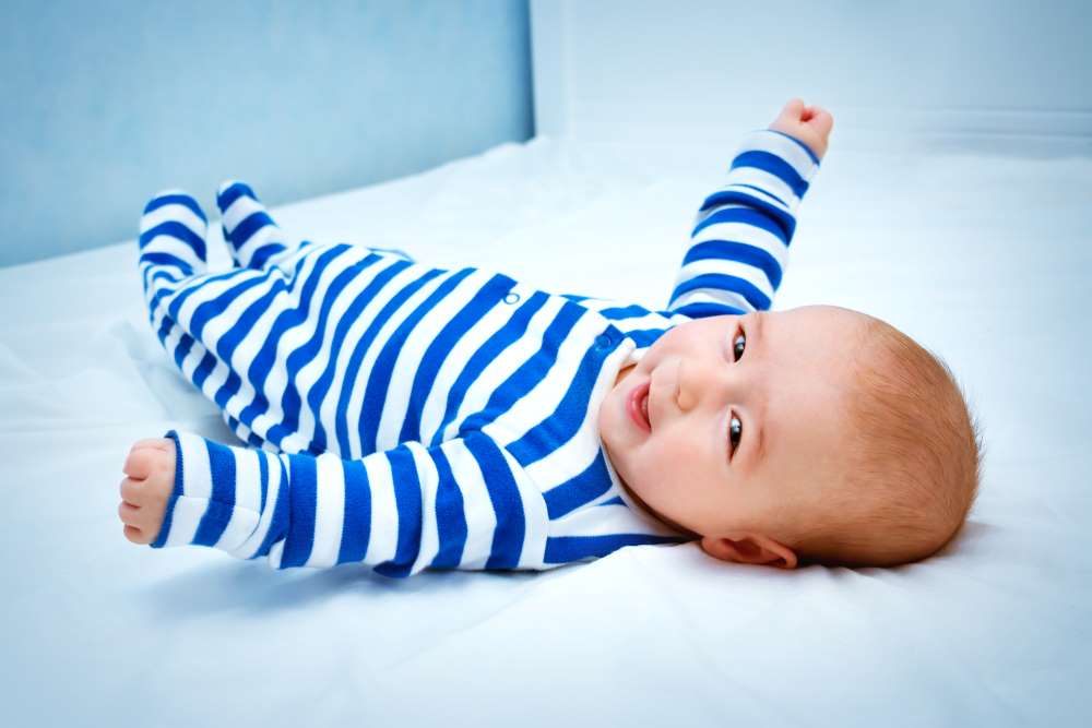 baby sleepsuit footed