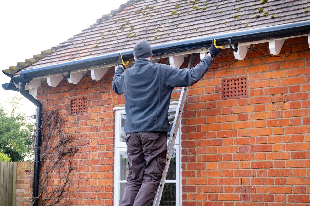 gutter cleaning service