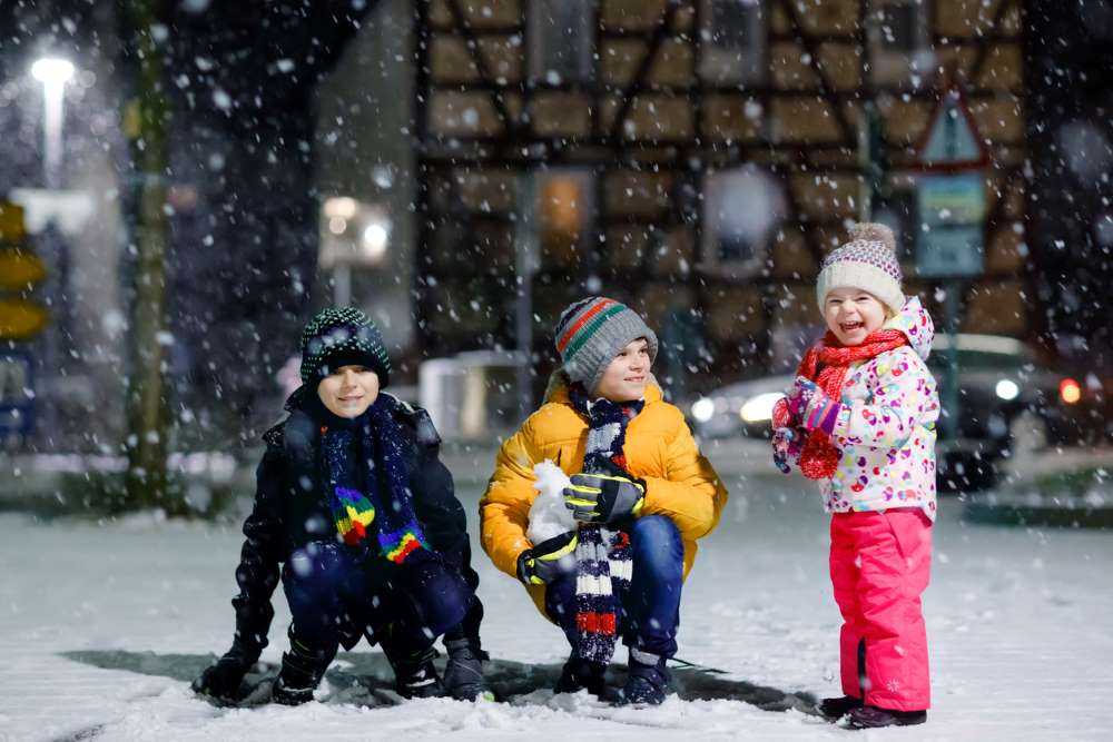 Outdoor Play Even in Winter