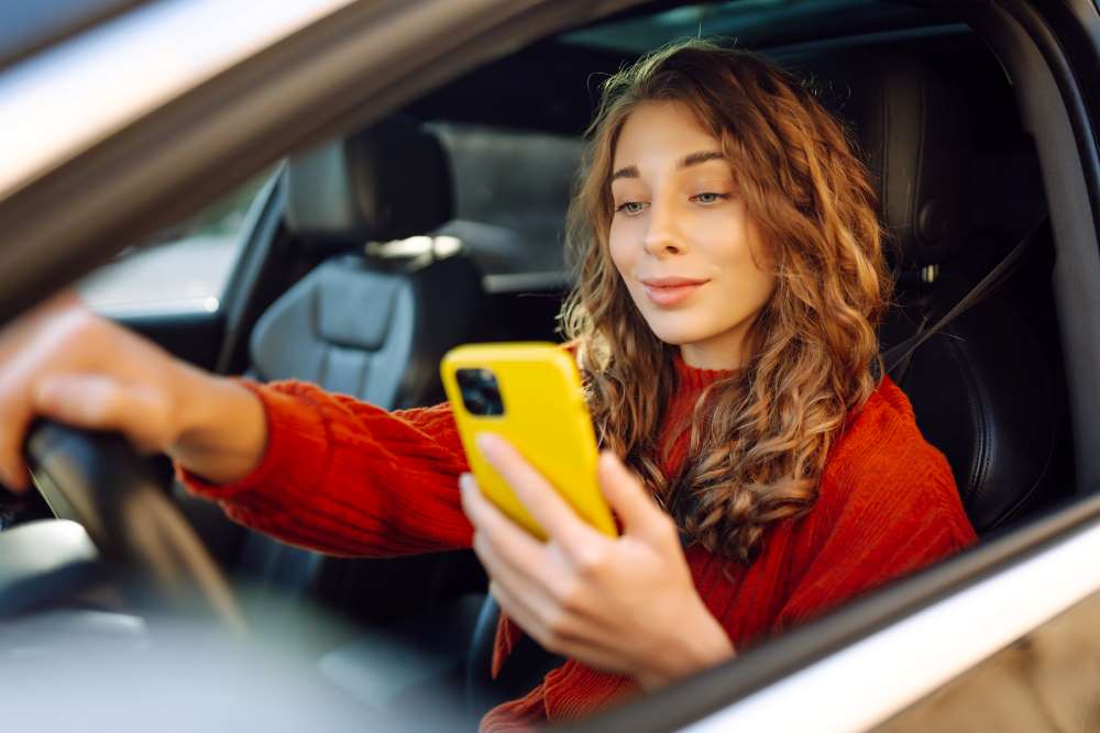 teen driver texting