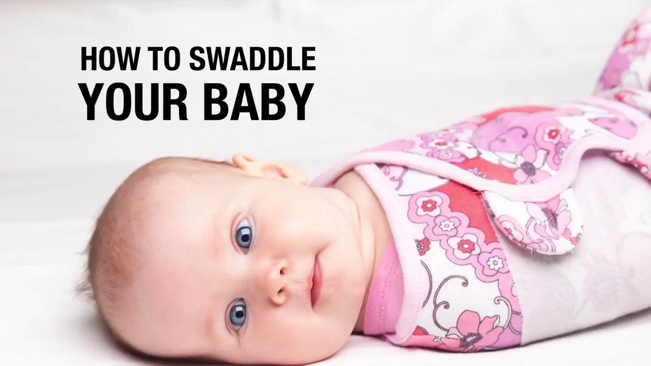 swaddling is a great way to soothe a baby and help it sleep longer a